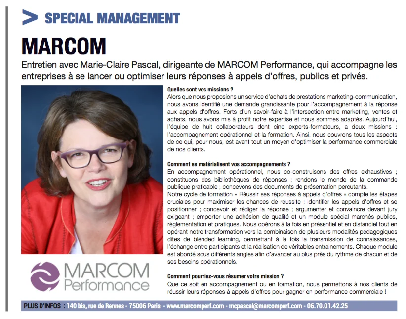 presse éco article entreprendre